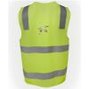 JB's Hi Vis (D+N) Zip Safety Vest Thumbnail