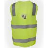 JB's Hi Vis (D+N) Zip Safety Vest Thumbnail