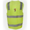 JB's Hi Vis (D+N) Zip Safety Vest Thumbnail