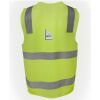 JB's Hi Vis (D+N) Zip Safety Vest Thumbnail