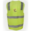 JB's Hi Vis (D+N) Zip Safety Vest Thumbnail