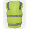 JB's Hi Vis (D+N) Zip Safety Vest Thumbnail