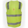 JB's Hi Vis (D+N) Zip Safety Vest Thumbnail