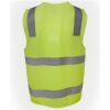 JB's Hi Vis (D+N) Zip Safety Vest Thumbnail