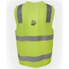 JB's Hi Vis (D+N) Zip Safety Vest Thumbnail