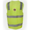 JB's Hi Vis (D+N) Zip Safety Vest Thumbnail