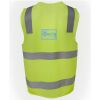 JB's Hi Vis (D+N) Zip Safety Vest Thumbnail