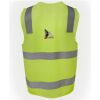 JB's Hi Vis (D+N) Zip Safety Vest Thumbnail