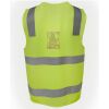 JB's Hi Vis (D+N) Zip Safety Vest Thumbnail