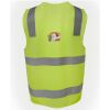 JB's Hi Vis (D+N) Zip Safety Vest Thumbnail