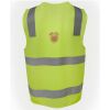 JB's Hi Vis (D+N) Zip Safety Vest Thumbnail
