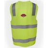JB's Hi Vis (D+N) Zip Safety Vest Thumbnail