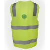 JB's Hi Vis (D+N) Zip Safety Vest Thumbnail