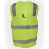 JB's Hi Vis (D+N) Zip Safety Vest Thumbnail