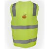 JB's Hi Vis (D+N) Zip Safety Vest Thumbnail