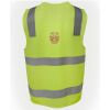 JB's Hi Vis (D+N) Zip Safety Vest Thumbnail