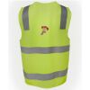 JB's Hi Vis (D+N) Zip Safety Vest Thumbnail