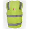 JB's Hi Vis (D+N) Zip Safety Vest Thumbnail