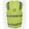 JB's Hi Vis (D+N) Zip Safety Vest Thumbnail