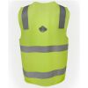 JB's Hi Vis (D+N) Zip Safety Vest Thumbnail