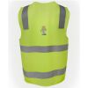 JB's Hi Vis (D+N) Zip Safety Vest Thumbnail