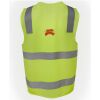 JB's Hi Vis (D+N) Zip Safety Vest Thumbnail