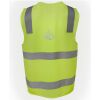JB's Hi Vis (D+N) Zip Safety Vest Thumbnail