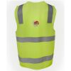 JB's Hi Vis (D+N) Zip Safety Vest Thumbnail