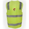 JB's Hi Vis (D+N) Zip Safety Vest Thumbnail
