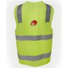 JB's Hi Vis (D+N) Zip Safety Vest Thumbnail