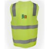 JB's Hi Vis (D+N) Zip Safety Vest Thumbnail