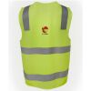 JB's Hi Vis (D+N) Zip Safety Vest Thumbnail