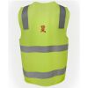 JB's Hi Vis (D+N) Zip Safety Vest Thumbnail