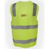 JB's Hi Vis (D+N) Zip Safety Vest Thumbnail