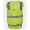 JB's Hi Vis (D+N) Zip Safety Vest Thumbnail
