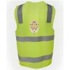 JB's Hi Vis (D+N) Zip Safety Vest Thumbnail