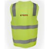 JB's Hi Vis (D+N) Zip Safety Vest Thumbnail