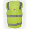 JB's Hi Vis (D+N) Zip Safety Vest Thumbnail