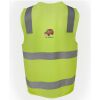 JB's Hi Vis (D+N) Zip Safety Vest Thumbnail