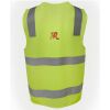 JB's Hi Vis (D+N) Zip Safety Vest Thumbnail