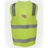 JB's Hi Vis (D+N) Zip Safety Vest Thumbnail