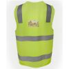 JB's Hi Vis (D+N) Zip Safety Vest Thumbnail