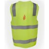 JB's Hi Vis (D+N) Zip Safety Vest Thumbnail