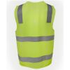 JB's Hi Vis (D+N) Zip Safety Vest Thumbnail
