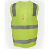 JB's Hi Vis (D+N) Zip Safety Vest Thumbnail