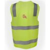 JB's Hi Vis (D+N) Zip Safety Vest Thumbnail