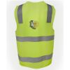 JB's Hi Vis (D+N) Zip Safety Vest Thumbnail