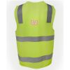 JB's Hi Vis (D+N) Zip Safety Vest Thumbnail