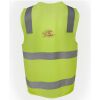 JB's Hi Vis (D+N) Zip Safety Vest Thumbnail