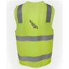 JB's Hi Vis (D+N) Zip Safety Vest Thumbnail